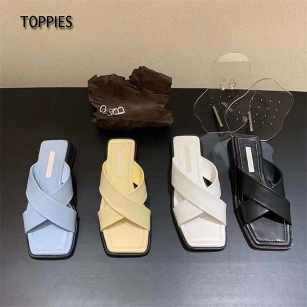 

ies summer temperament slipper sandals platform shoes outdoor 210928, Black
