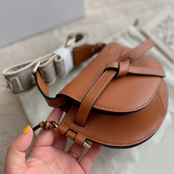 

2022 designer shoulder bags gate saddle crossbody bags woman classic cross body ladies handbag loe luxury with box