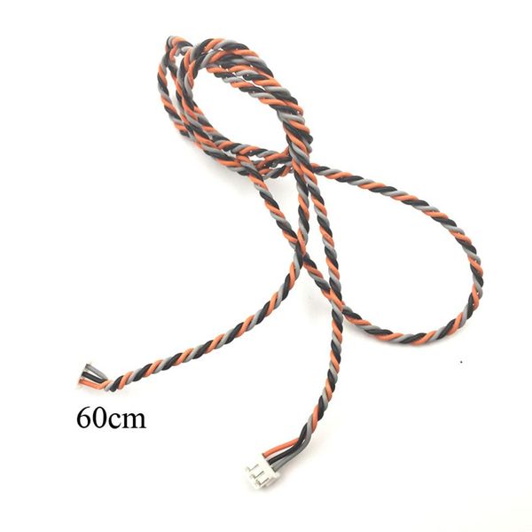 

10pcs 60cm connector cable for spektrum jr satellite receivers ar6200 ar6210 ar7000 ar8000 ar9020 ar12120 spm9645 rc receiver245h