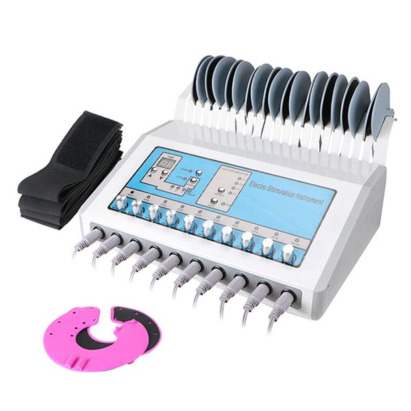 

professional ems muscle stimulation with 24 pads acupuncture fat reduction body slimming electric ems