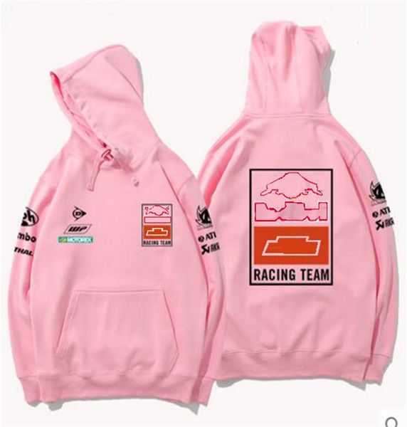 

f1 motorcycle heavy locomotive cool pull style new casual loose hooded sweater