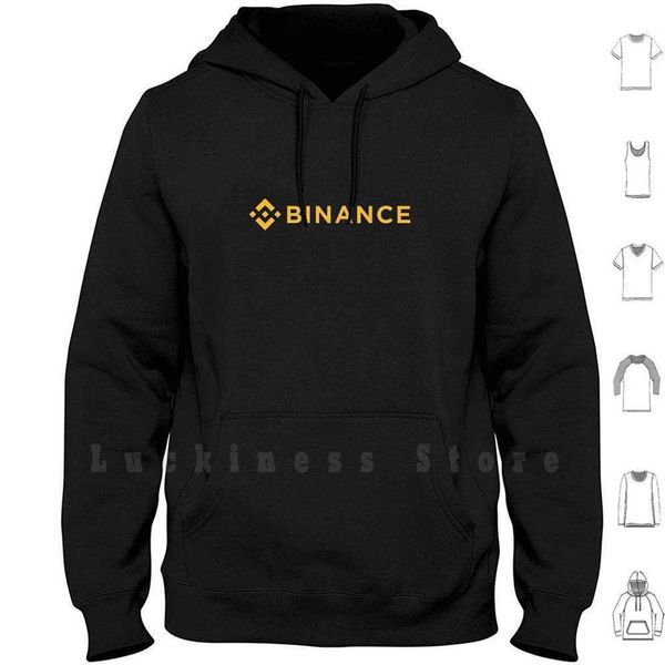 

binance - crypto shirt - binance shirt hoodies long sleeve eos blockcat adx2496, Black
