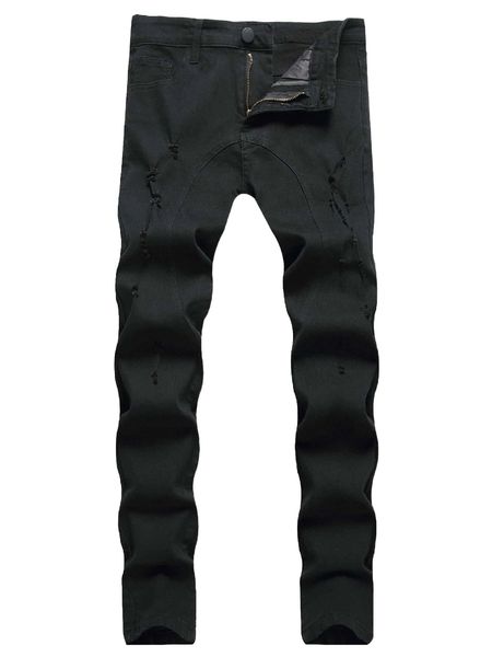 

men ripped skinny jeans v0gb#, Blue
