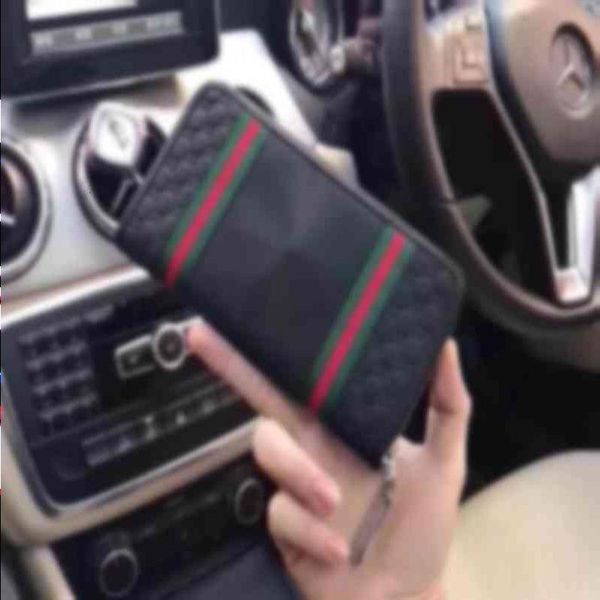 

1 ggs lvs louiseity viutonitys louiss vuttonss luxury credit bags bag black zip cards banknotes men easily accommodate brand long bills fbpd, Red;black