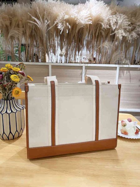 

women luxurys designers tote casual canvas large capacity women handbags designer brand shoulder crossbody luxury big shopper purse 220411 z