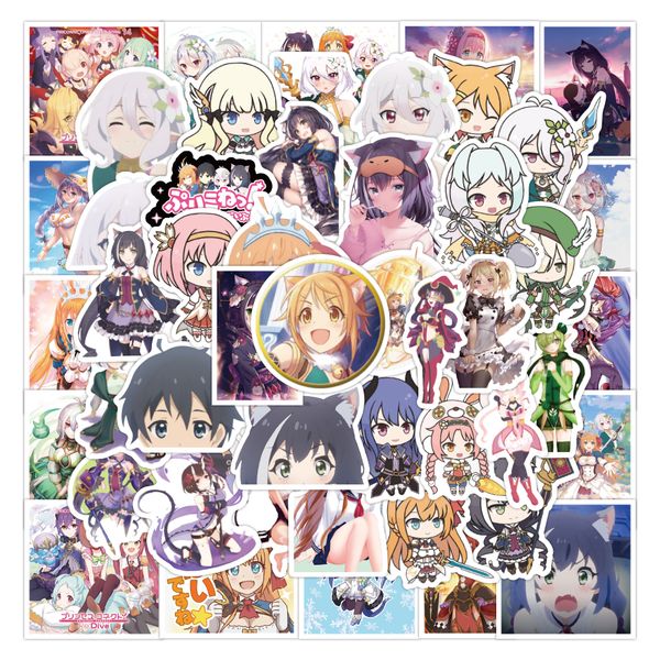

50pcs c anime stickers pack for lapskateboard notebook skateboard luggage waterproof kids toys wholesale decals