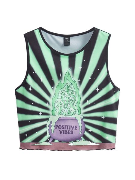 

x bsting cartoon graphic tank u0nl#, White