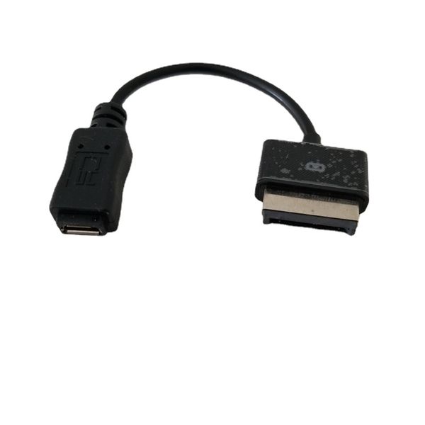 GT-102 Micro USB 5 broches vers ASUS plat 40 broches adaptateur câble d'extension de données noir 10 cm pour tablette