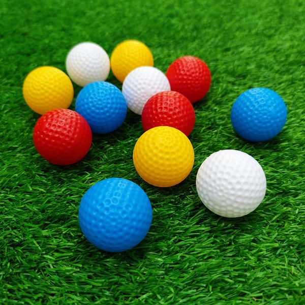 Palline da golf da interno in plastica cava da 12 pezzi per bambini
