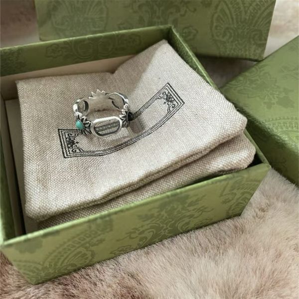 

designer ring fashion rings personality little daisy ring for man women 2 colors good quality, Silver