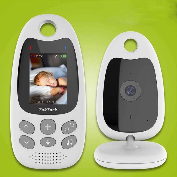 Video wireless Baby Monitor da 2,0 pollici di monitoraggio della temperatura della temperatura per la visione notturna Telecamera Nanny Sitter