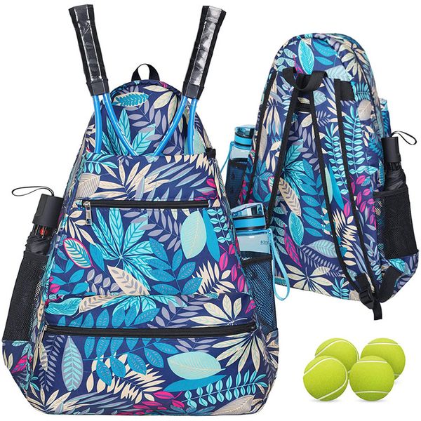 Bolsas de designer de luxo Mochila de tênis Mochilas grandes para homens para homens segurem tênis raquete pickleball pushles badminton raquetes squash bolas de raquete