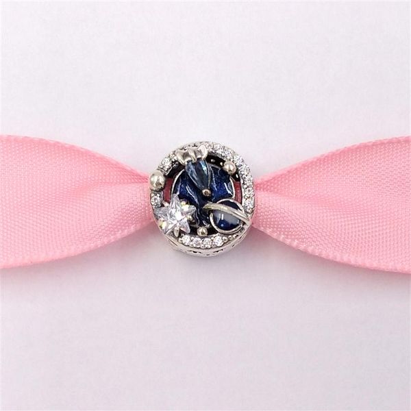 

andy jewel jewelry authentic 925 sterling silver beads a trip to the galaxy charm charms fits european pandora style jewelry brace311b, Black