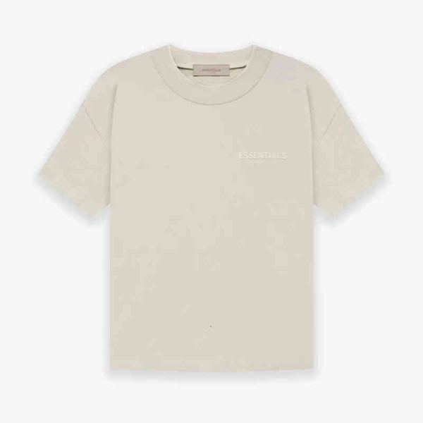 

50% discount short letter fog22 sleeve small essentials season 8 double thread american fashion brand casual men and women factory sales, White;black