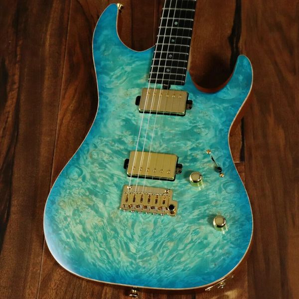 

apii / maf-4340ge/mh aqua blue electric guitar