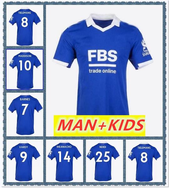 

22 23 leicester soccer jerseys city 2022 2023 vardy tielemans daka iheanacho ricardo ndidi ayoze maddison maguire b. soumare custom home men, Black;yellow