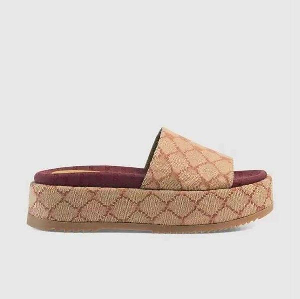 

designer womens g sandals mens slippers slide flip flops luxury flat thick platform bottom embroidery printed jelly rubber leather women, Black