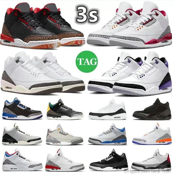 

jumpman 3 3s men basketball shoes desert elephant kumquat cardinal red cement black cat a ma maniere womens mens trainers sports sneakers