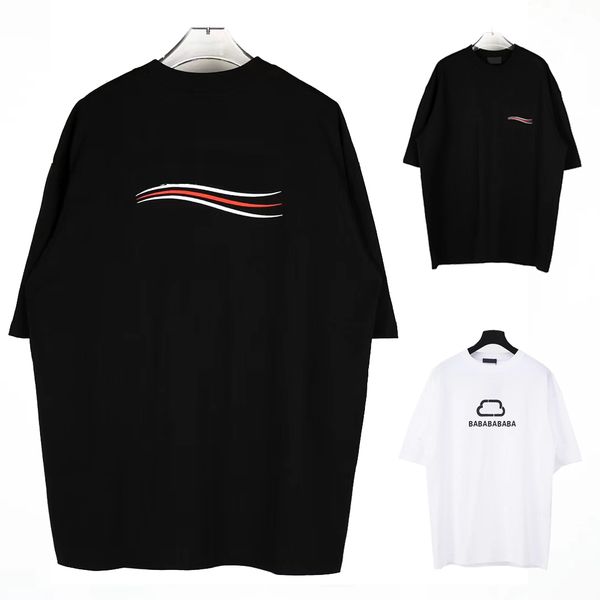 

men's plus tees t shirt designer for men women shirts fashion tshirt with letters summer short sleeve man tee woman clothing, Black;brown