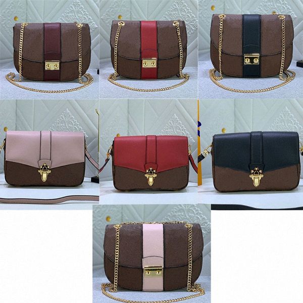 

fashion brand womens wight bags shoulder bag damier ebene women clapton raisin crossbody bag handbags designer purse 257t#