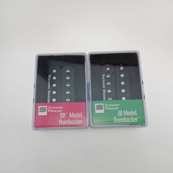 

seymour duncan humbucker guitar pickups - sh1n 59 sh-4 jb 4c black guitar parts