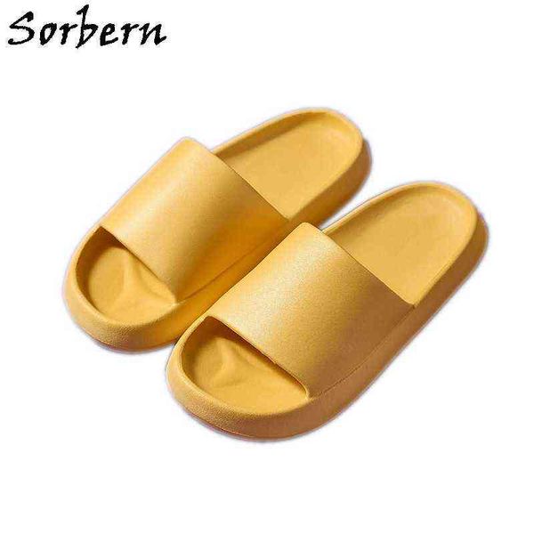 

women slippers comfortable flat 3.5cm thick soles anti-slip slides home footwear styles size 34-43 t220728, Black