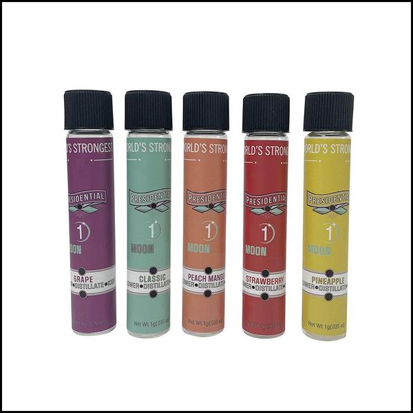 

packing bottles presidential moon rock 1g joint 1.5g blunt pre roll tube dh4mz