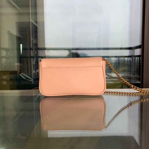 

2022 new ladies spring/summer love pocket pure chain bird swallow bag 1p122nq y7sp mother's day gift, Blue;pink
