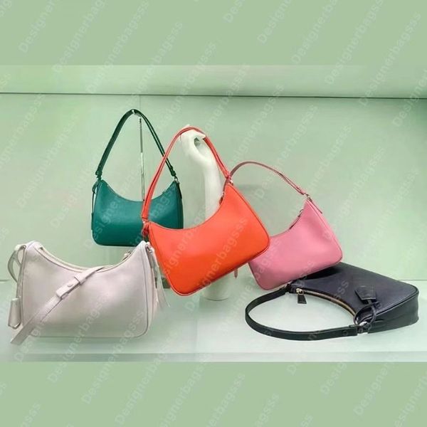 Designer-Minitasche aus Leder, Umhängetasche 2000, Nylon 2005, Umhängetasche für Damen, Diamanten-Handtaschen, Hobo-Brusttasche, Kristall-Dame, Strass, Reißverschluss, dicky0750