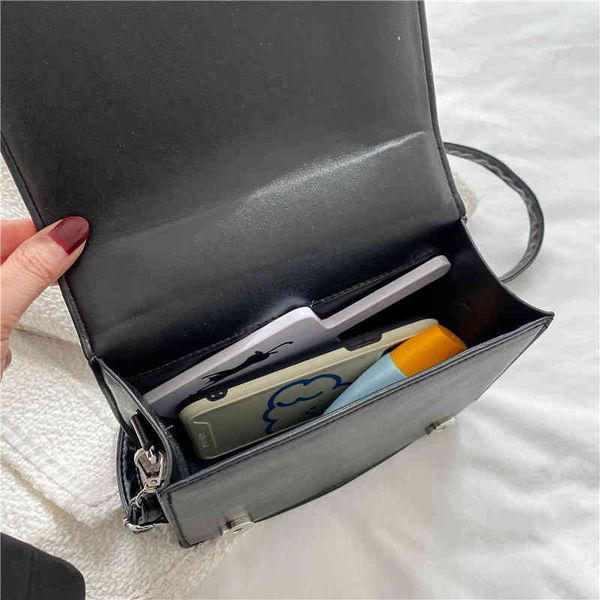 

fashion chain portable women's bag texture messenger crossbody shoulder bags