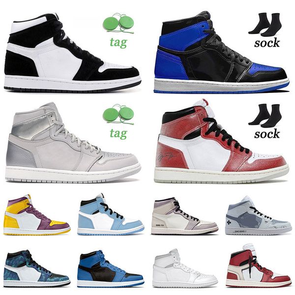 

mid dark chocolate 1s mens womens ankel boots jumpman 1 neutral grey patent royal blue suede twist trophy room chicago georgetown yellow toe, Black