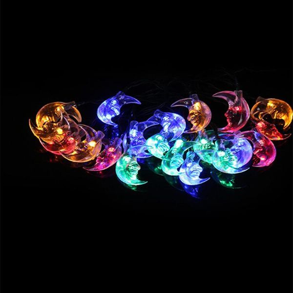 Strings Glow String Lights 20 Licht Mond Styling Festival Dekoration Solar Outdoor Weihnachtsbaum