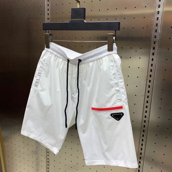 

summer shorts swimwear beach swim trunks swimming swimsuits mens beach printing casual running sports short pants size m-4xl j7vx#, White;black