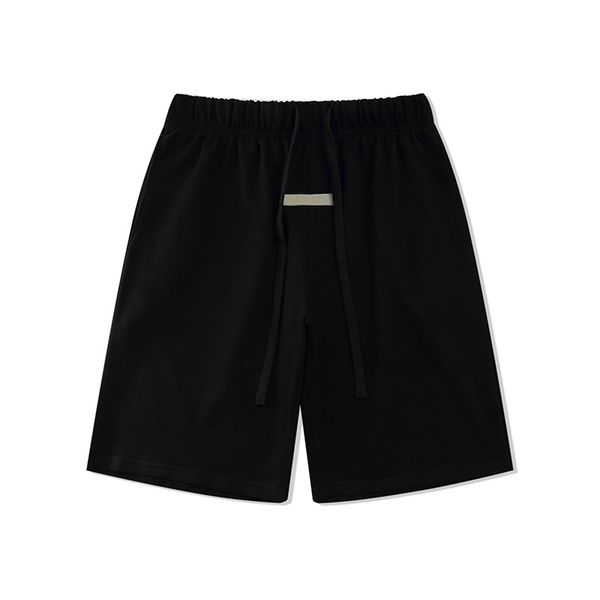 

shorts 21ss reflective high men's street casual sports pant loose oversize style drawstring pants trend designer essential's short, White;black