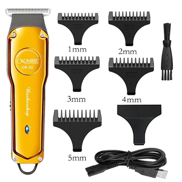 

cordless powerful professional electric beard hair trimmer for men electric barber rechargable hair clipper hair cutting machine