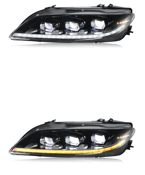 Lâmpada principal do carro de feixe alto para mazda 6 led farol 2004-15 faróis mazda6 atenza drl sinal de volta anjo olho correndo light299d