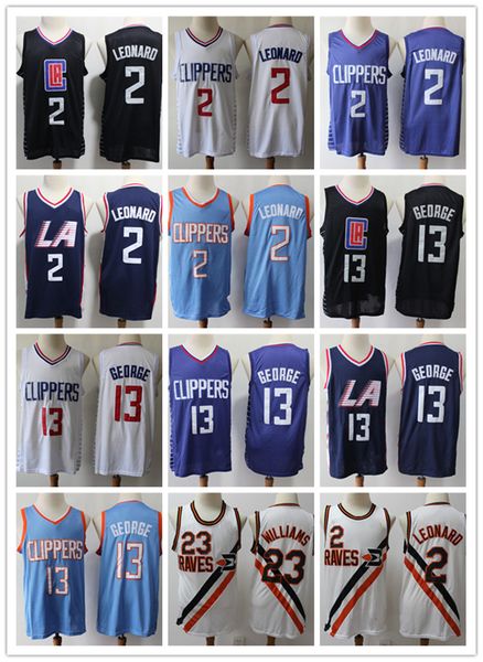 

los angeles''clippers''mens throwback jersey paul 13 george kawhi 23 lou williams 2''leonard basketball shorts, Black;red