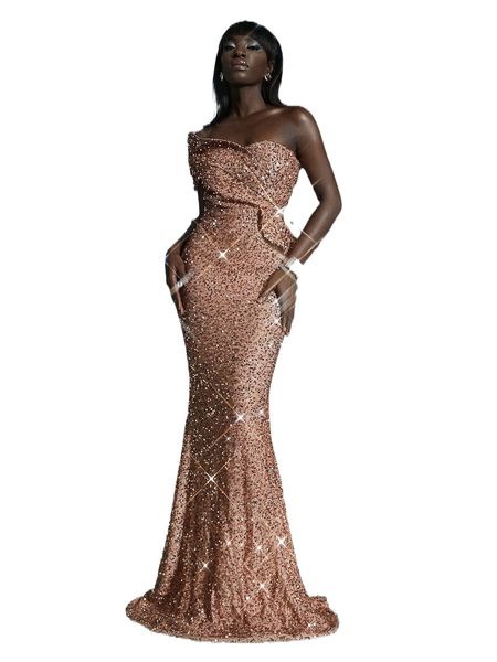 

missord one shoulder sequins prom dress d7fe#, Black;gray