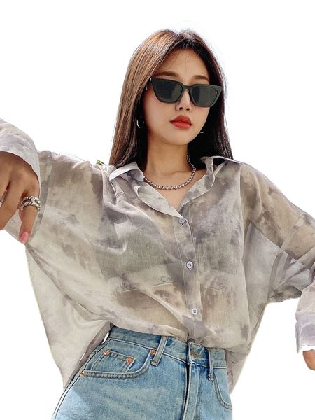 

dazy tie dye drop shoulder shirt 00xc#, White