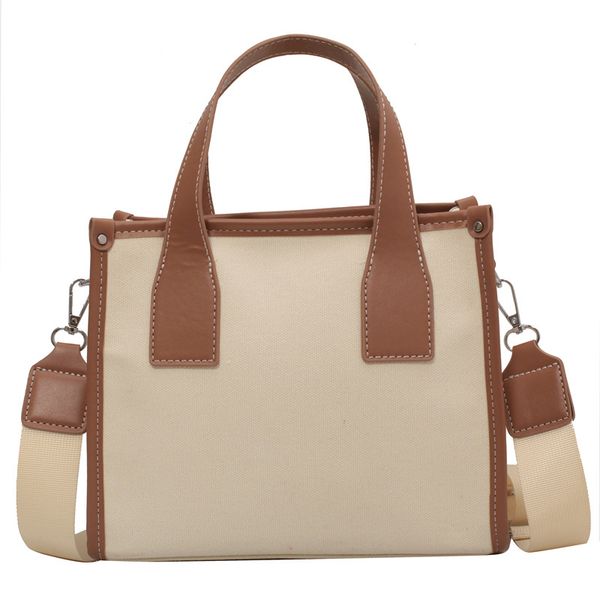 

designer bags grade brand new korean patchwork canvas bag 25cm