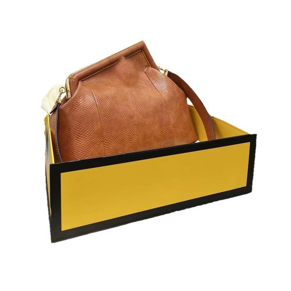 

first f-shaped buckle python print handbags clutch shoulder bags crossbody purse lady purses card holder evening bag first messeng308w