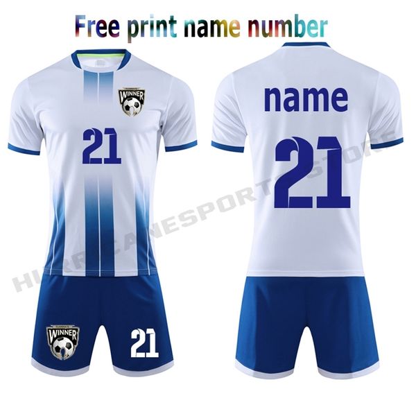 

custom soccer jersey set men football uniformsoccer jerseys futbol child football set suit 2023 men tracksuit 3xs-3xl 220615, Gray