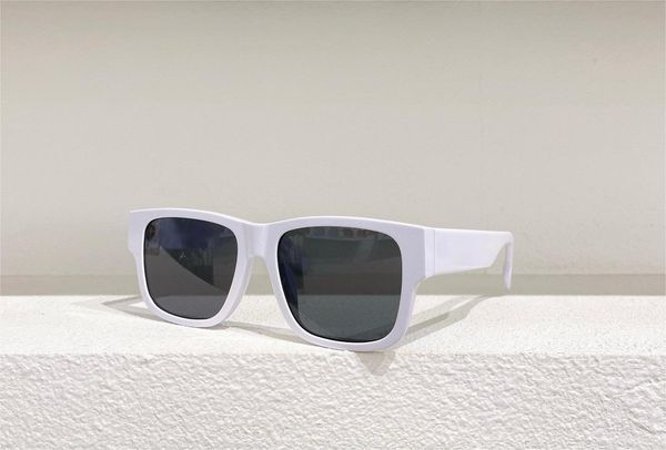 

sunglasses for women men summer 4358 style anti-ultraviolet retro plate square full frame fashion eyeglasses random box, White;black