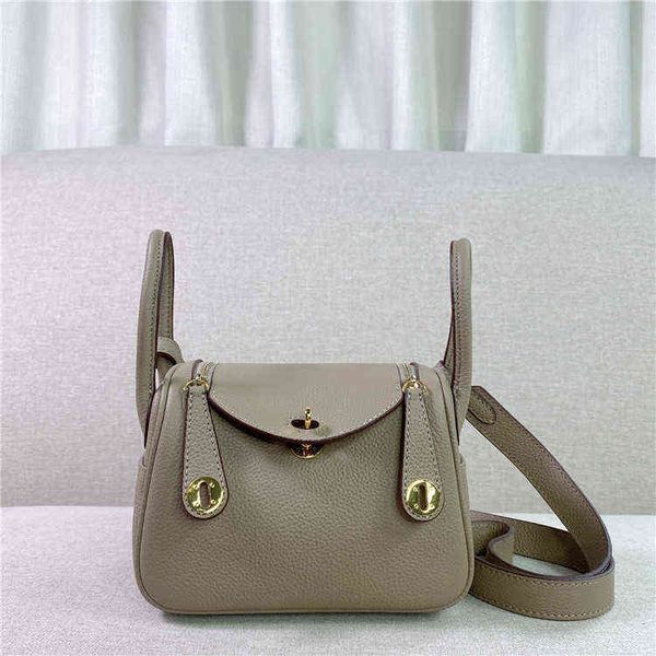 

designer lindihandbag 2022 layer togo cowhide mini lindi pillow leather one shoulder messenger small for women
