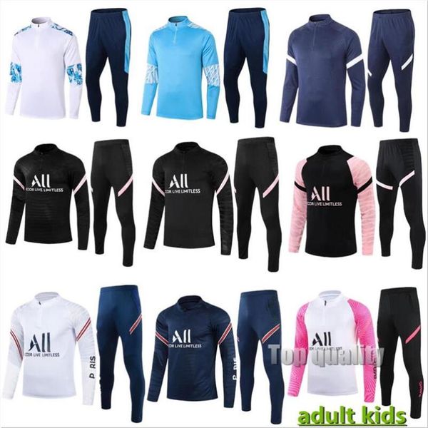 

gym clothing 2021 training suit men football tracksuit jogging 21 22 survetement foot chandal futbol276x, White;black