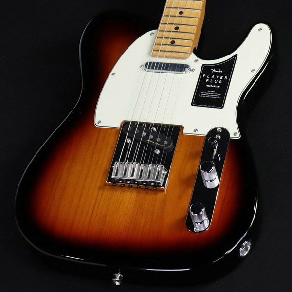 

player plus tele maple 3-color sunburst electric guitar