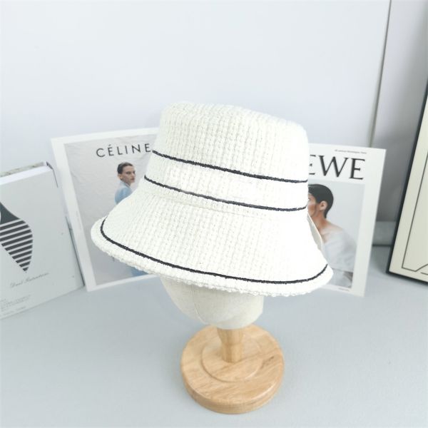 

bucket hat designer for lady women waffle design cotton stingy brim hats with luxury logo hats, Blue;gray