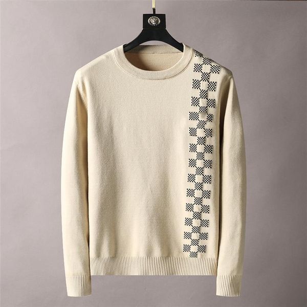 

s106 famous designer men's sweaters autumn and winter sw229w, White;black
