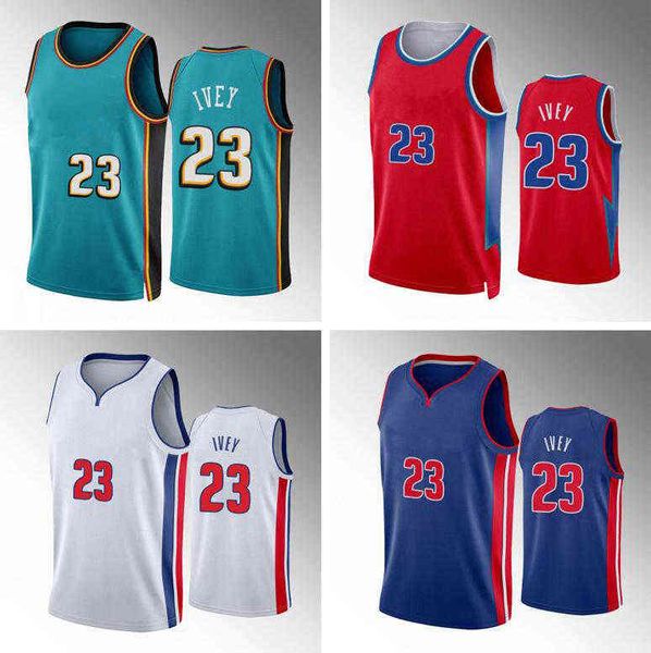 

basketball jersey jaden ivey 2022-23 white new season men youth city jerseys in stock, Black