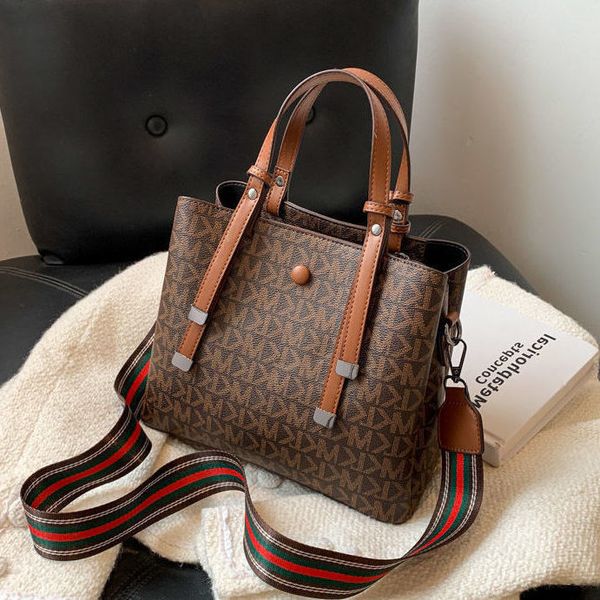 

multi-layer letter portable bucket bag female new light luxury single shoulder messenger ladies bags crossbody handbags